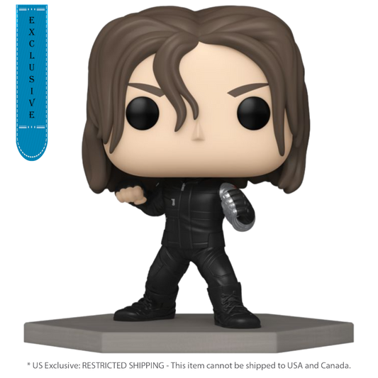 Pop Weasel Image of Captain America 3: Civil War - Bucky Barnes Build-A-Scene Pop! Vinyl [RS] - Funko