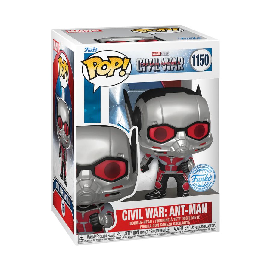 Pop Weasel - Image 3 of Captain America 3 - Ant-Man Build-A-Scene US Exclusive Pop! Vinyl [RS] - Funko - Pop Vinyl - Image - Pop Weasel