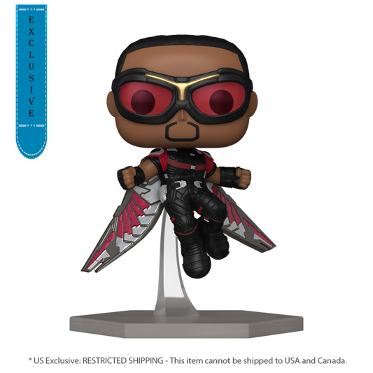 Pop Weasel Image of Captain America: Civil War - Falcon US Exclusive Build-A-Scene Pop! Vinyl [RS] - Funko