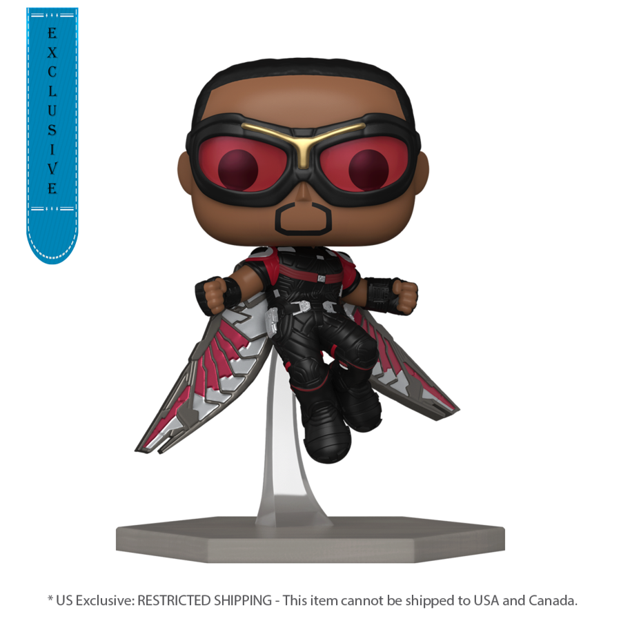 Pop Weasel Image of Captain America: Civil War - Falcon US Exclusive Build-A-Scene Pop! Vinyl [RS] - Funko - Pop Vinyl - Image - Pop Weasel