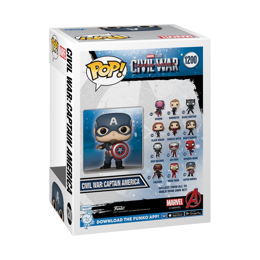 Pop Weasel - Image 4 of Captain America 3: Civil War - Captain America US Exclusive Build-A-Scene Pop! Vinyl [RS] - Funko - Pop Vinyl - Image - Pop Weasel