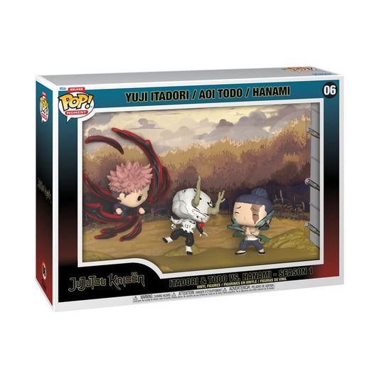 Image Pop Weasel - Image 2 of Jujutsu Kaisen - Itadori & Todo Vs Hanami Pop! Moment Deluxe - Funko