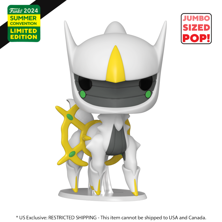 Pokemon - Arceus 10" SDCC 2024 US Exclusive Pop! Vinyl [RS] - Funko - Pop Vinyl - Image - Pop Weasel