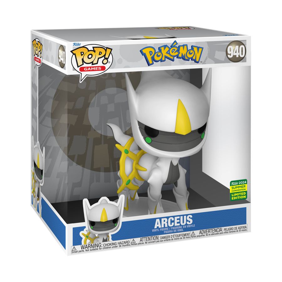 Image Pop Weasel - Image 3 of Pokemon - Arceus 10\" SDCC 2024 US Exclusive Pop! Vinyl [RS] - Funko - Pop Vinyl - Image - Pop Weasel