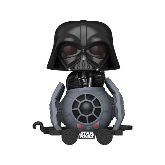 Pop Weasel - Image 2 of Disney: D100 - Darth Vader Tie Fighter Train Carriage US Exclusive Pop! Ride [RS] - Funko