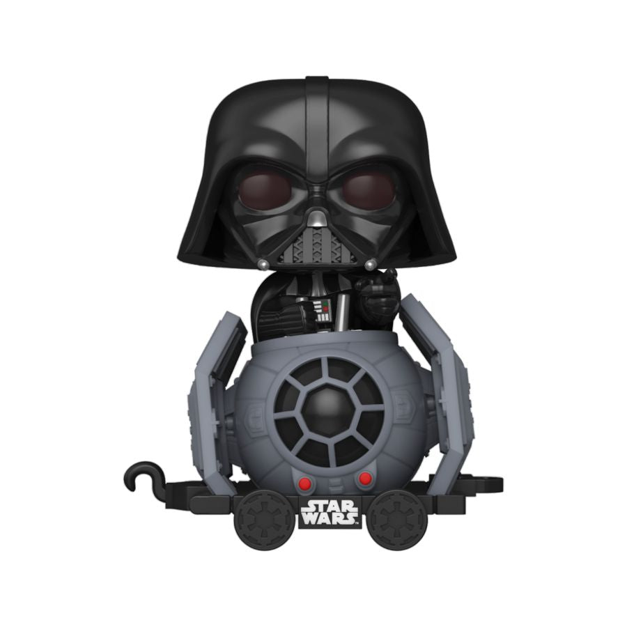 Pop Weasel - Image 2 of Disney: D100 - Darth Vader Tie Fighter Train Carriage US Exclusive Pop! Ride [RS] - Funko - Pop Vinyl - Image - Pop Weasel