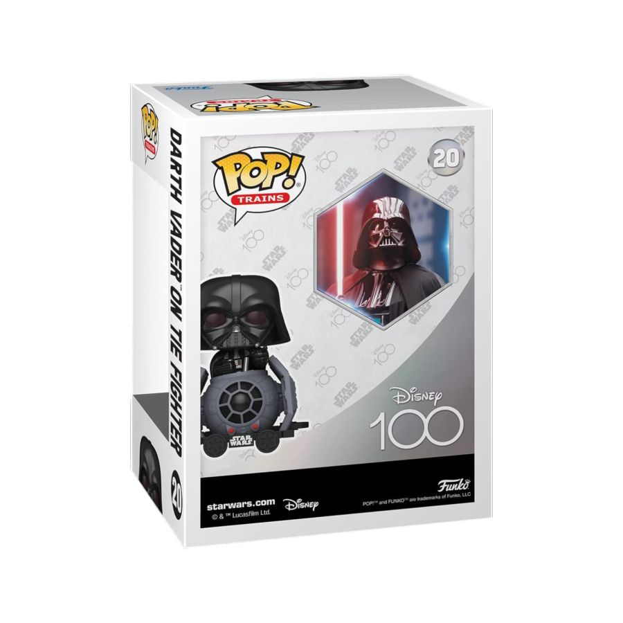 Pop Weasel - Image 4 of Disney: D100 - Darth Vader Tie Fighter Train Carriage US Exclusive Pop! Ride [RS] - Funko - Pop Vinyl - Image - Pop Weasel