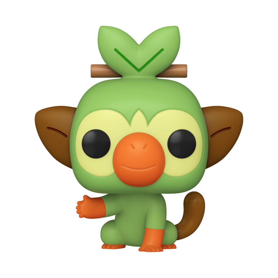 Pop Weasel Image of Pokemon - Grookey Pop! Vinyl [RS] - Funko - Pop Vinyl - Image - Pop Weasel