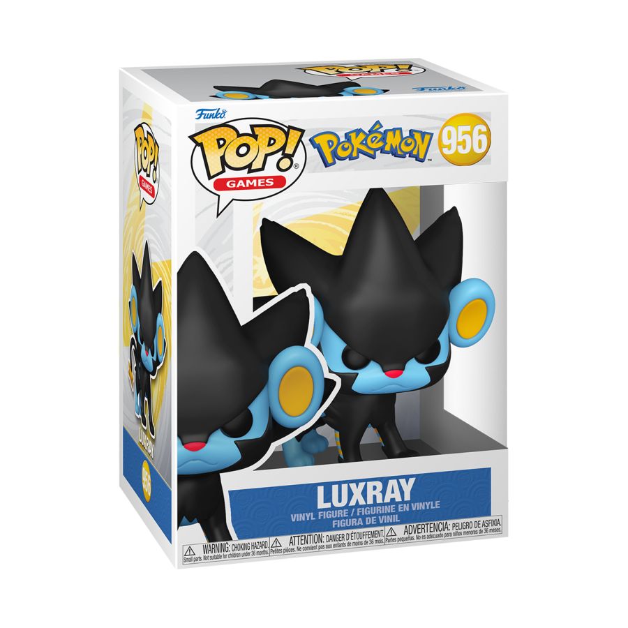 Pop Weasel - Image 2 of Pokemon - Luxray Pop! Vinyl [RS] - Funko - Pop Vinyl - Image - Pop Weasel