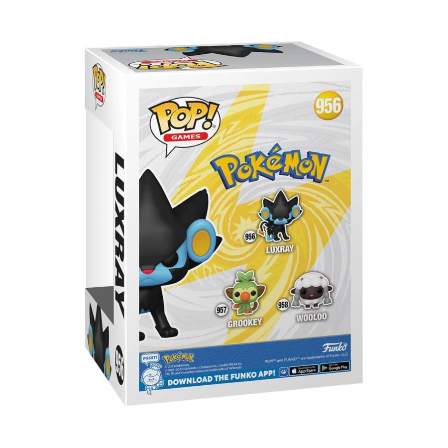 Pop Weasel - Image 3 of Pokemon - Luxray Pop! Vinyl [RS] - Funko - Pop Vinyl - Image - Pop Weasel