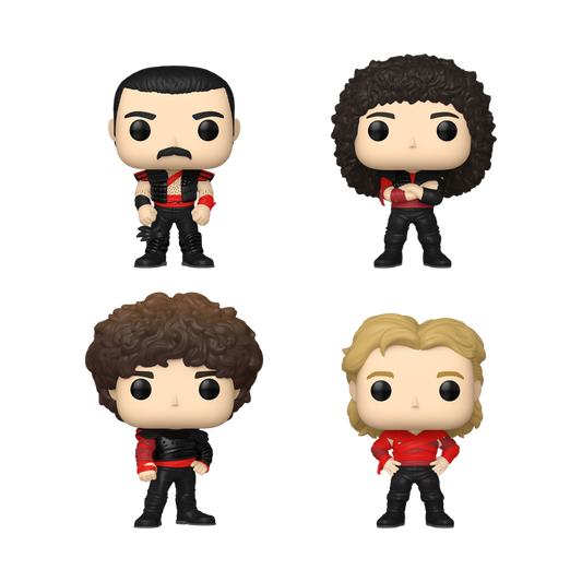 Queen - Radio Gaga Pop! 4-Pack - Funko image