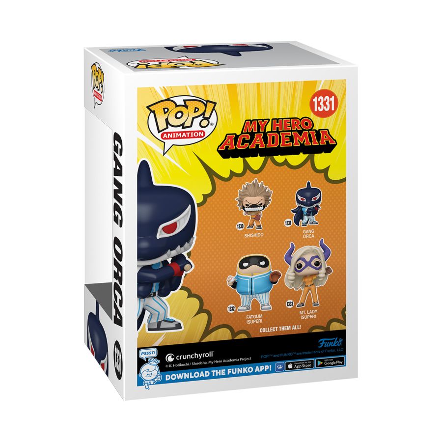 Pop Weasel - Image 3 of My Hero Academia - Gang Orca (Baseball) Pop! Vinyl - Funko - Pop Vinyl - Image - Pop Weasel