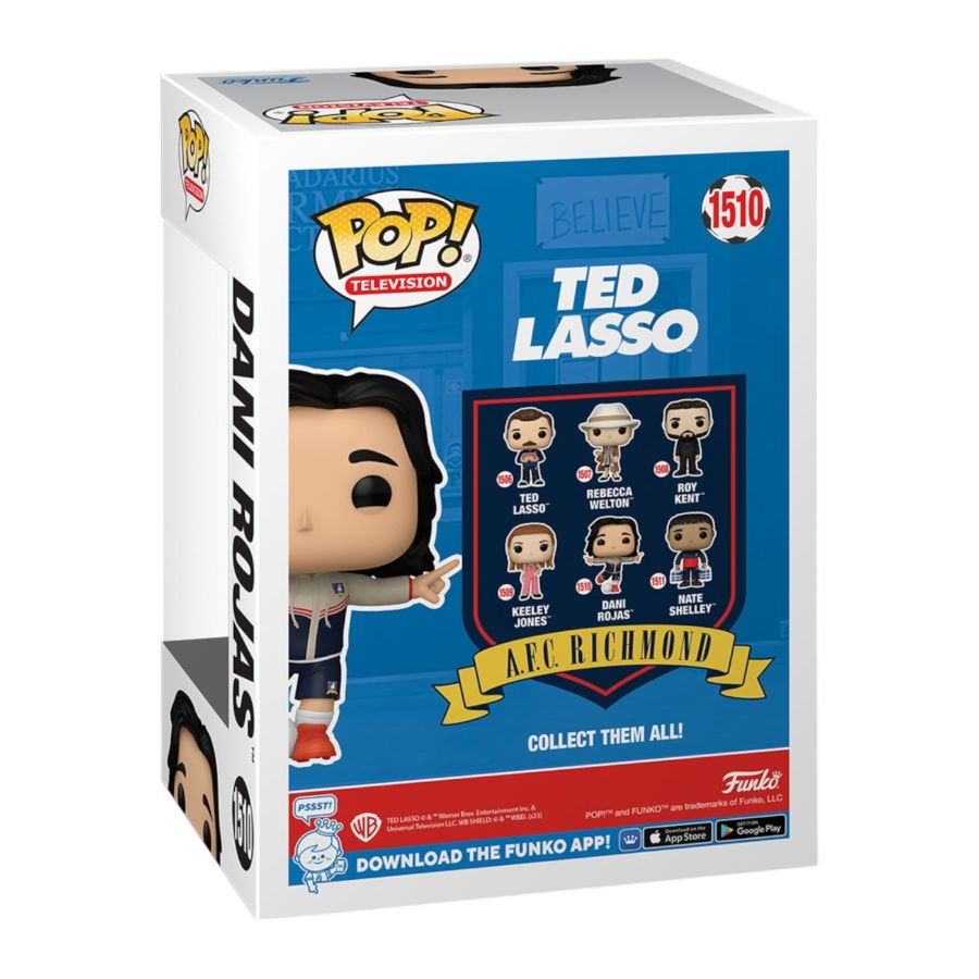 Image Pop Weasel - Image 3 of Ted Lasso - Dani Rojas Pop! Vinyl - Funko - Pop Vinyl - Image - Pop Weasel