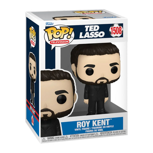 Image Pop Weasel - Image 2 of Ted Lasso - Roy Kent (Black Suit) Pop! Vinyl - Funko