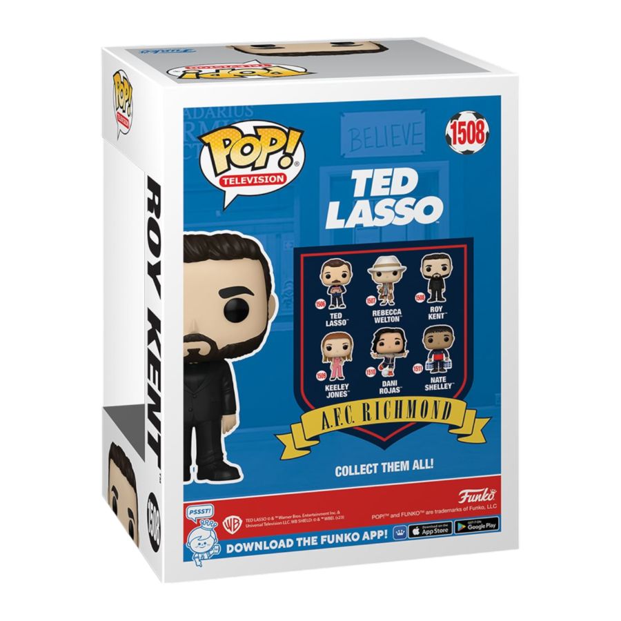 Image Pop Weasel - Image 3 of Ted Lasso - Roy Kent (Black Suit) Pop! Vinyl - Funko - Pop Vinyl - Image - Pop Weasel