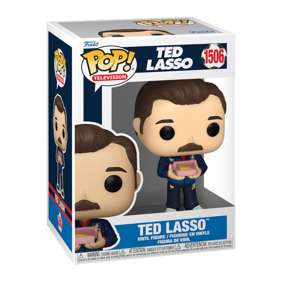 Image Pop Weasel - Image 2 of Ted Lasso - Ted Lasso (with biscuits) Pop! Vinyl - Funko - Pop Vinyl - Image - Pop Weasel