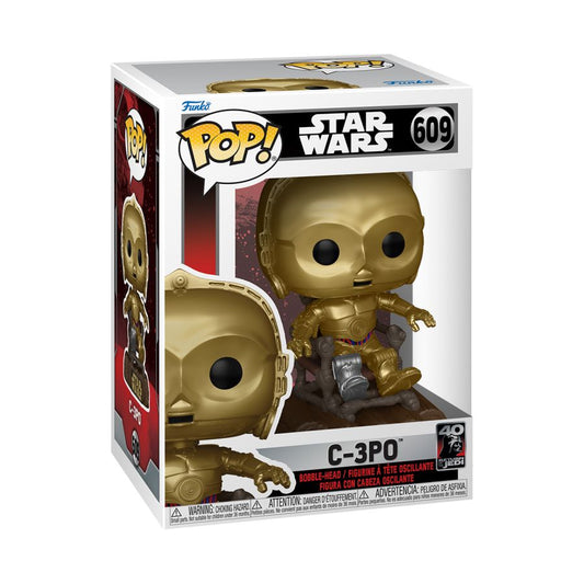 Pop Weasel - Image 2 of Star Wars: Return of the Jedi 40th Anniversary - C3P0 in chair Pop! Vinyl - Funko