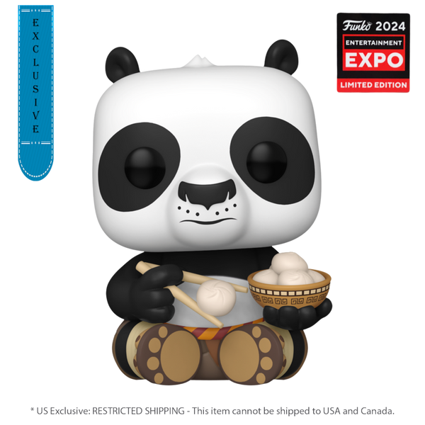 Pop Weasel Image of Kung Fu Panda- Po 6" C2E2 2024 US Exclusive Pop! Vinyl [RS] - Funko