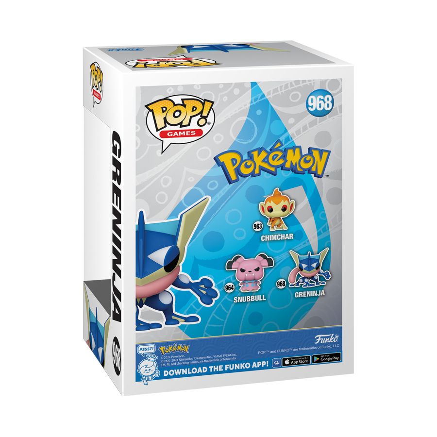 Pop Weasel - Image 4 of Pokemon - Greninja Pop! Vinyl [RS] - Funko - Pop Vinyl - Image - Pop Weasel