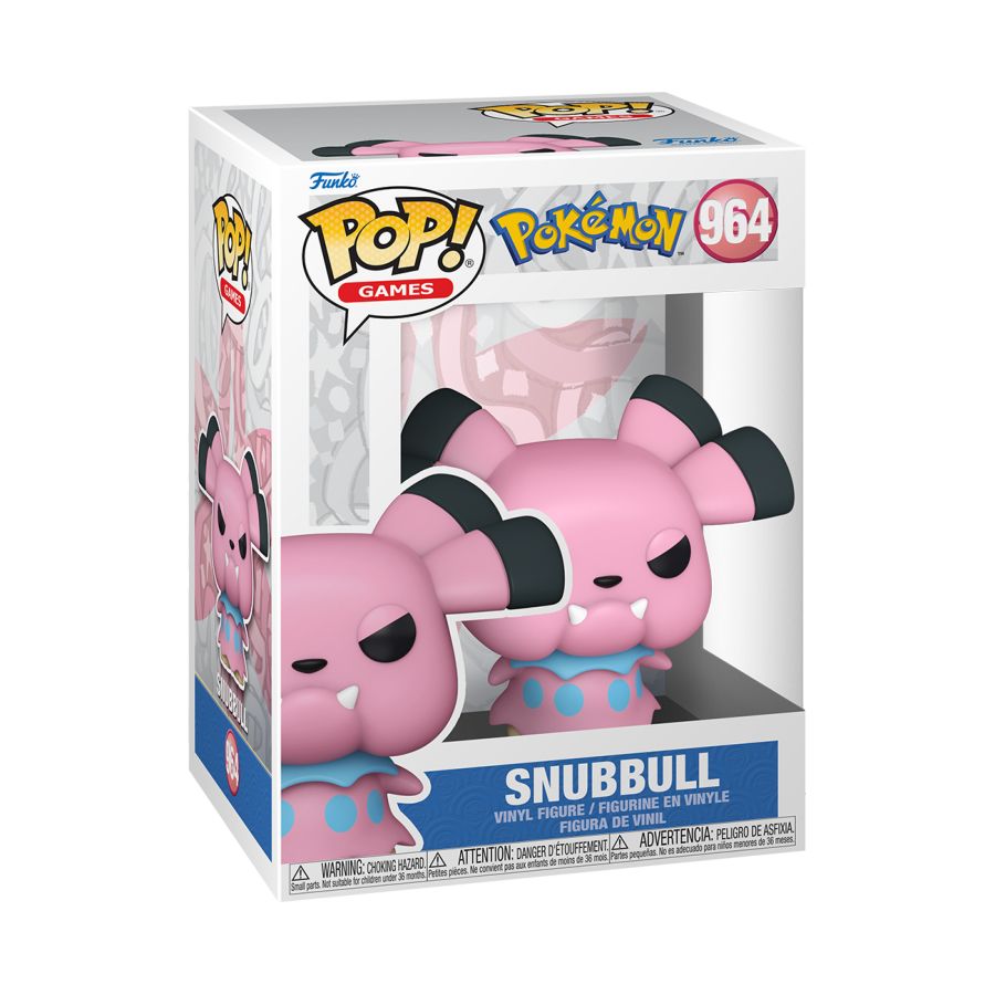 Pop Weasel - Image 3 of Pokemon - Snubbull Pop! Vinyl [RS] - Funko - Pop Vinyl - Image - Pop Weasel