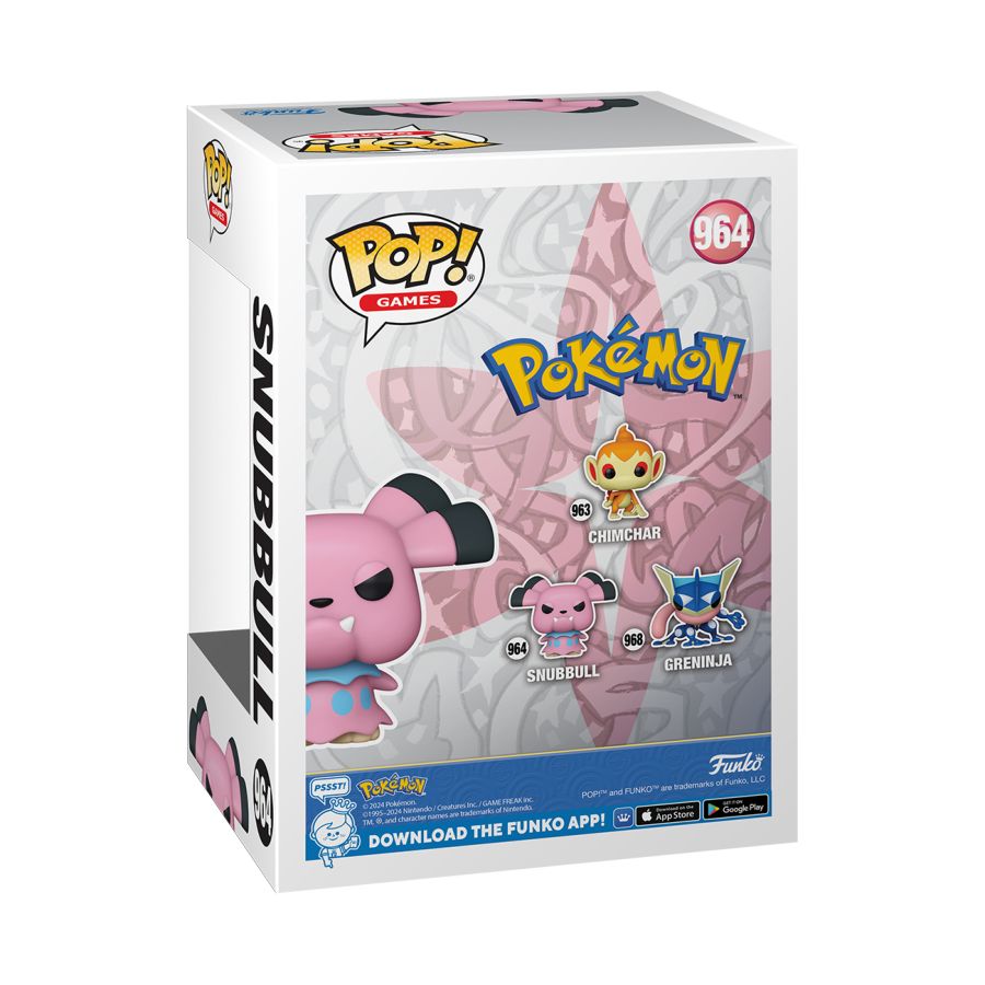 Pop Weasel - Image 4 of Pokemon - Snubbull Pop! Vinyl [RS] - Funko - Pop Vinyl - Image - Pop Weasel