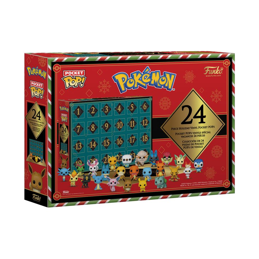 Pop Weasel - Image 3 of Pokemon - 2023 Advent Calendar - Funko - Pop Vinyl - Image - Pop Weasel