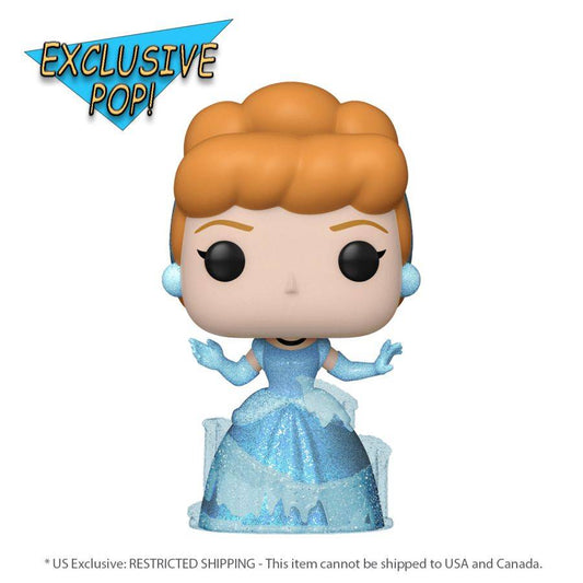 Pop Weasel Image of Disney 100th - Cinderella Diamond Glitter US Exclusive Pop! Vinyl [RS] - Funko