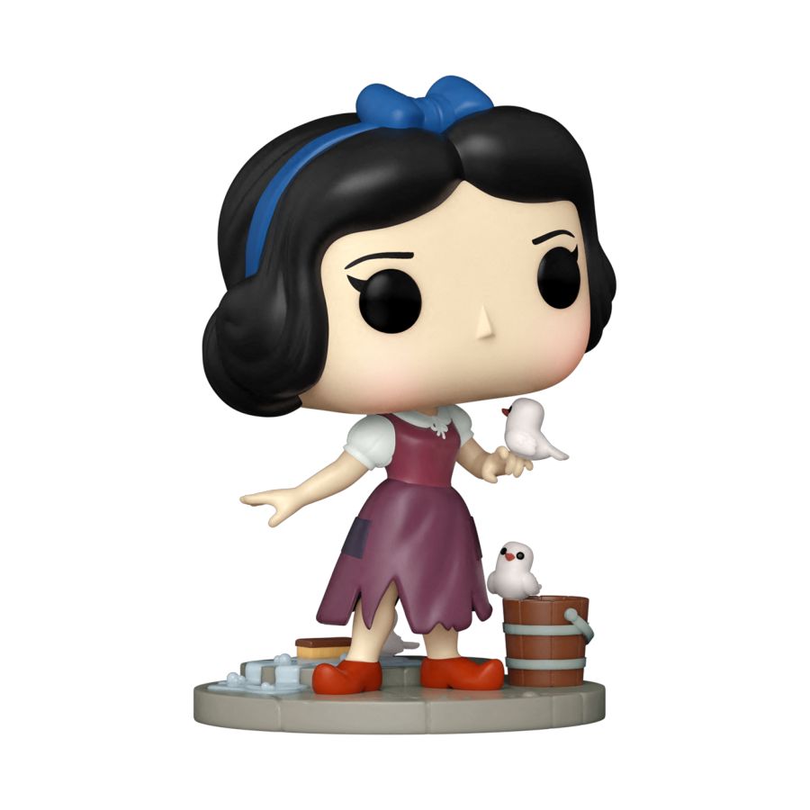 Pop Weasel - Image 2 of Disney 100th - Snow White (Rags) US Exclusive Pop! Vinyl [RS] - Funko