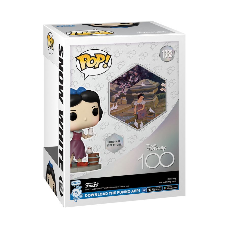 Pop Weasel - Image 4 of Disney 100th - Snow White (Rags) US Exclusive Pop! Vinyl [RS] - Funko