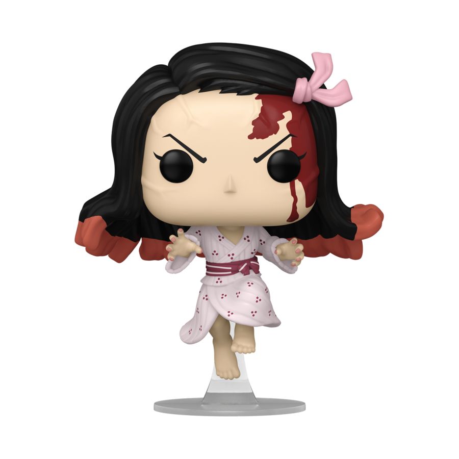 Pop Weasel - Image 2 of Demon Slayer - Nezuko Leaping US Exclusive Pop! Vinyl [RS] - Funko - Pop Vinyl - Image - Pop Weasel