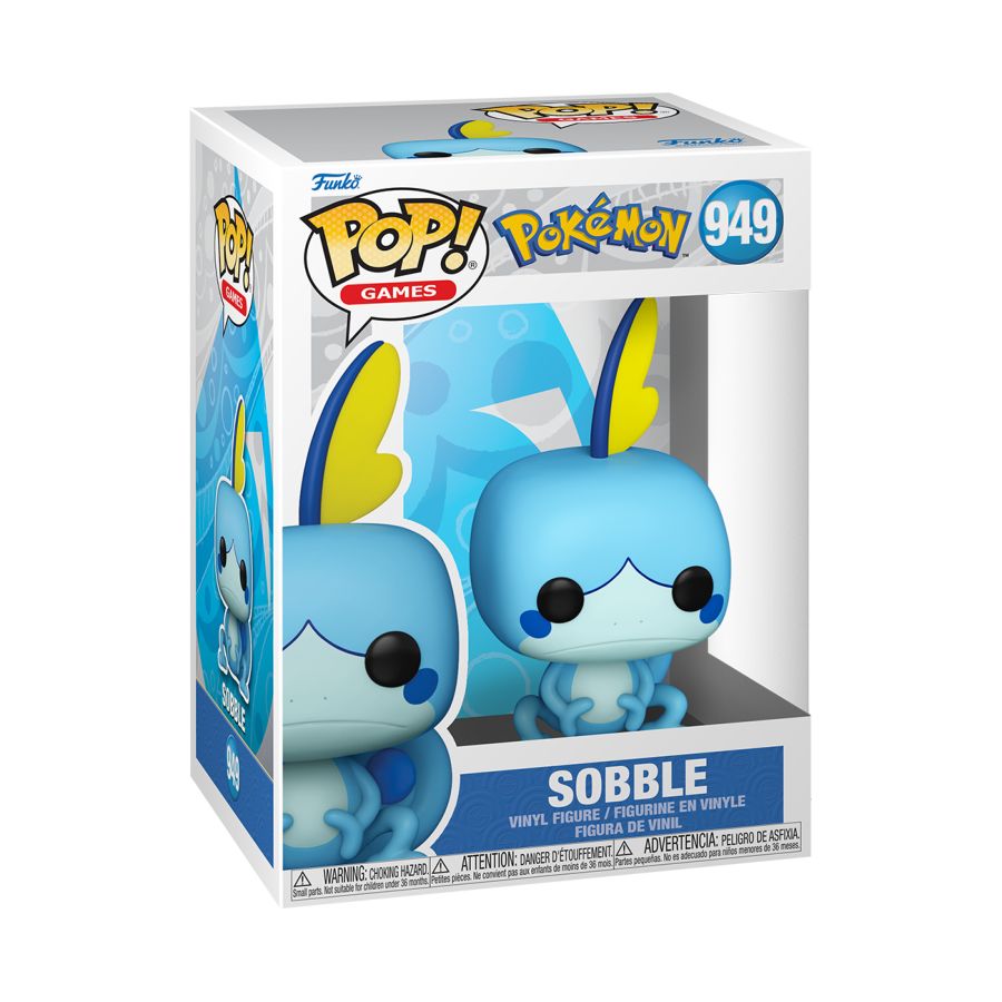 Pop Weasel - Image 3 of Pokemon - Sobble Pop! Vinyl [RS] - Funko - Pop Vinyl - Image - Pop Weasel