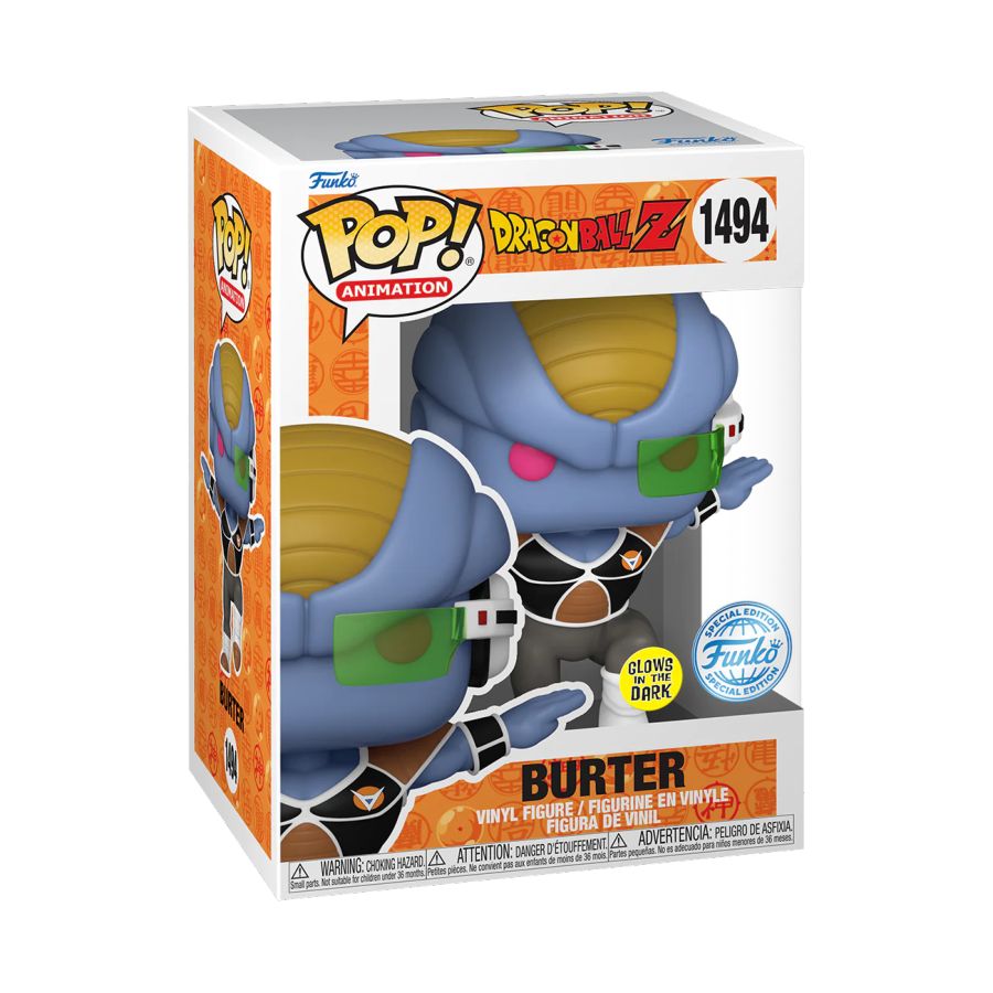 Pop Weasel - Image 4 of Dragonball Z - Burter US Exclusive Glow Pop! Vinyl [RS] - Funko - Pop Vinyl - Image - Pop Weasel