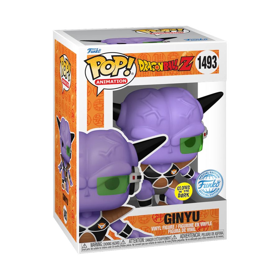 Pop Weasel - Image 4 of Dragonball Z - Ginyu US Exclusive Glow Pop! Vinyl [RS] - Funko - Pop Vinyl - Image - Pop Weasel