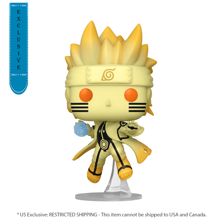 Pop Weasel Image of Naruto - Naruto Uzumaki (Kurama Link Mode) US Exclusive Pop! Vinyl [RS] - Funko - Pop Vinyl - Image - Pop Weasel