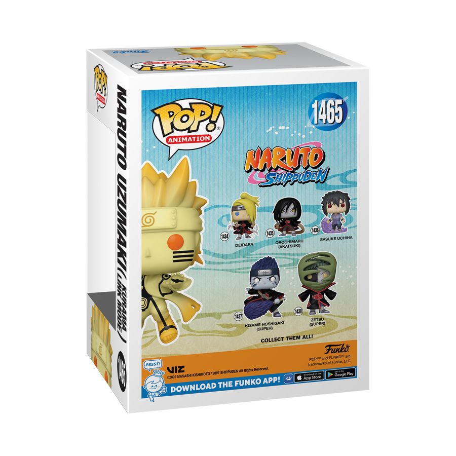 Pop Weasel - Image 4 of Naruto - Naruto Uzumaki (Kurama Link Mode) US Exclusive Pop! Vinyl [RS] - Funko - Pop Vinyl - Image - Pop Weasel