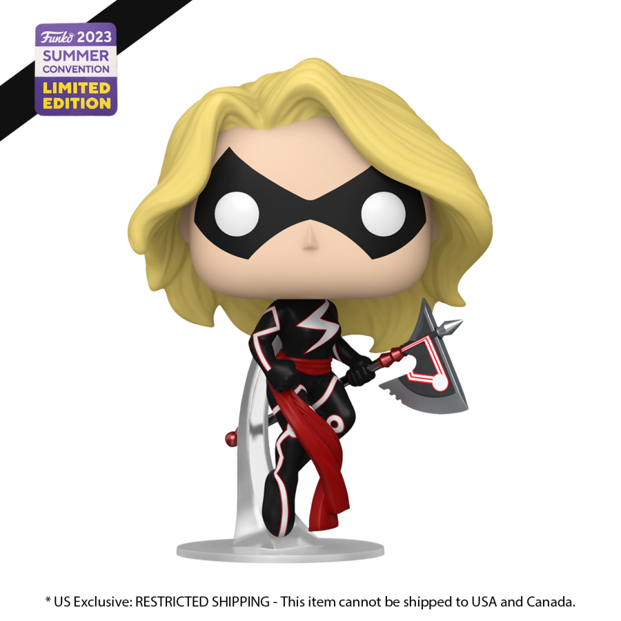 Pop Weasel Image of Captain Marvel - Captain Marvel with Axe SDCC 2023 US Exclusive Pop! Vinyl [RS] - Funko - Pop Vinyl - Image - Pop Weasel