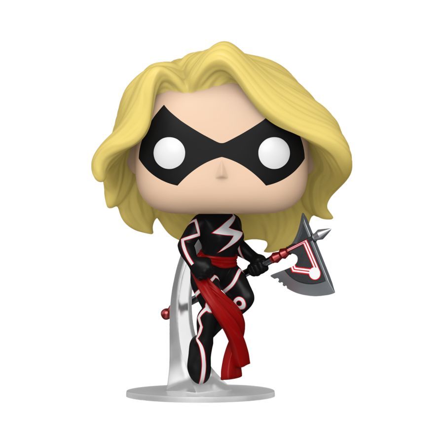 Pop Weasel - Image 2 of Captain Marvel - Captain Marvel with Axe SDCC 2023 US Exclusive Pop! Vinyl [RS] - Funko - Pop Vinyl - Image - Pop Weasel