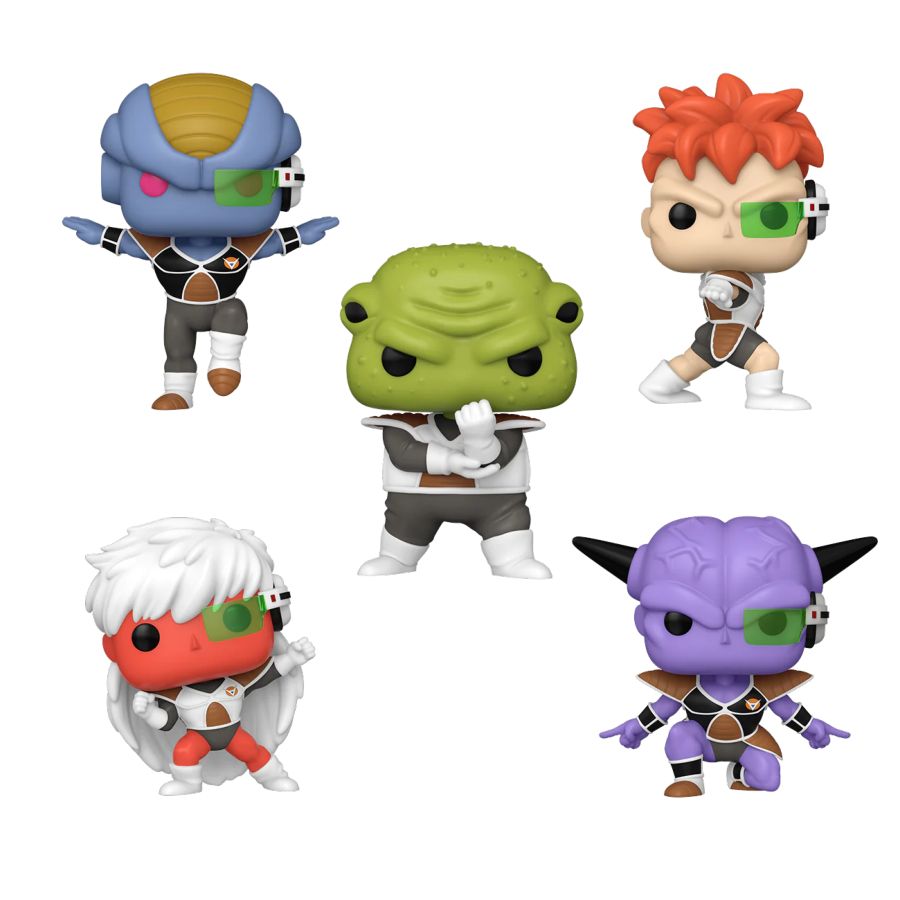 Pop Weasel - Image 2 of Dragonball Z - Ginyu Force US Exclusive Pop! Vinyl 5-Pack [RS] - Funko - Pop Vinyl - Image - Pop Weasel