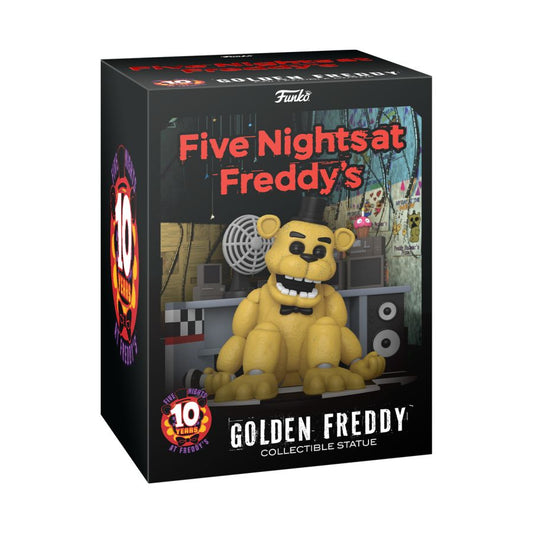 Image Pop Weasel - Image 2 of Five Nights at Freddy&#039;s - Golden Freddy Vinyl Statue - Funko