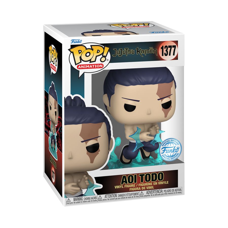 Pop Weasel - Image 3 of Jujutsu Kaisen - Aoi Todo US Exclusive Pop! Vinyl [RS] - Funko - Pop Vinyl - Image - Pop Weasel