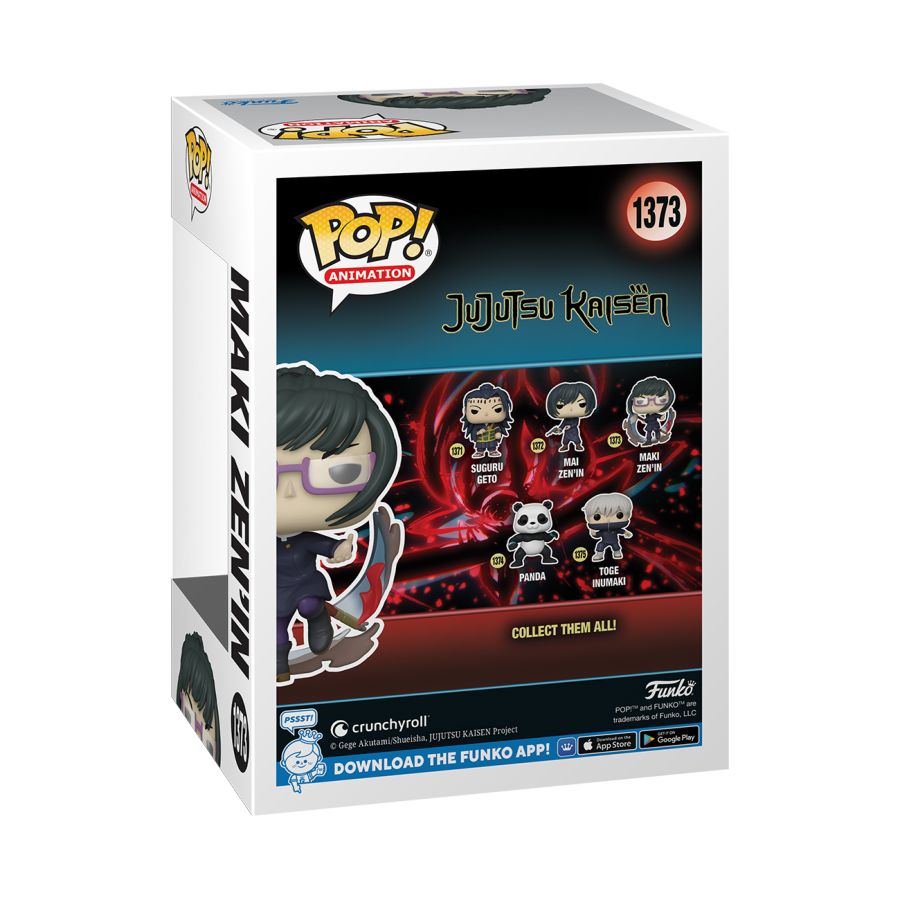 Pop Weasel - Image 3 of Jujutsu Kaisen - Maki Zen'in Pop! Vinyl - Funko - Pop Vinyl - Image - Pop Weasel