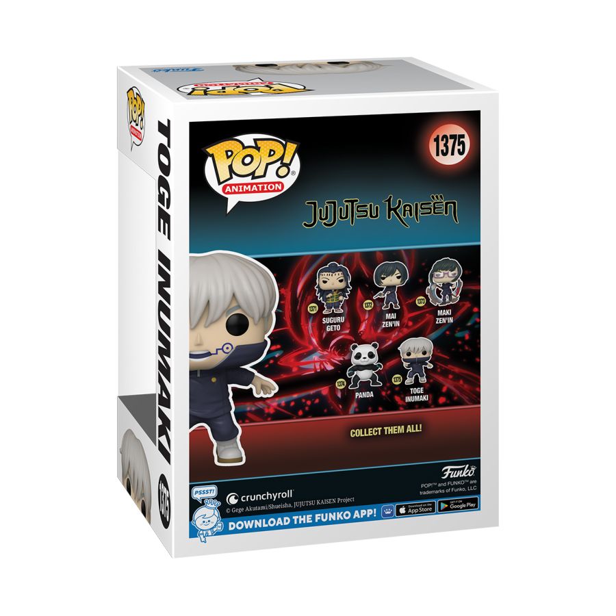 Pop Weasel - Image 7 of Jujutsu Kaisen - Toge Inumaki (with Chase) Pop! Vinyl - Funko - Pop Vinyl - Image - Pop Weasel