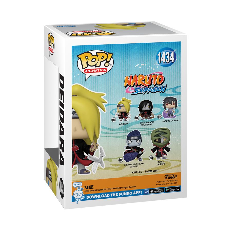 Pop Weasel - Image 3 of Naruto - Deidara Pop! Vinyl - Funko - Pop Vinyl - Image - Pop Weasel