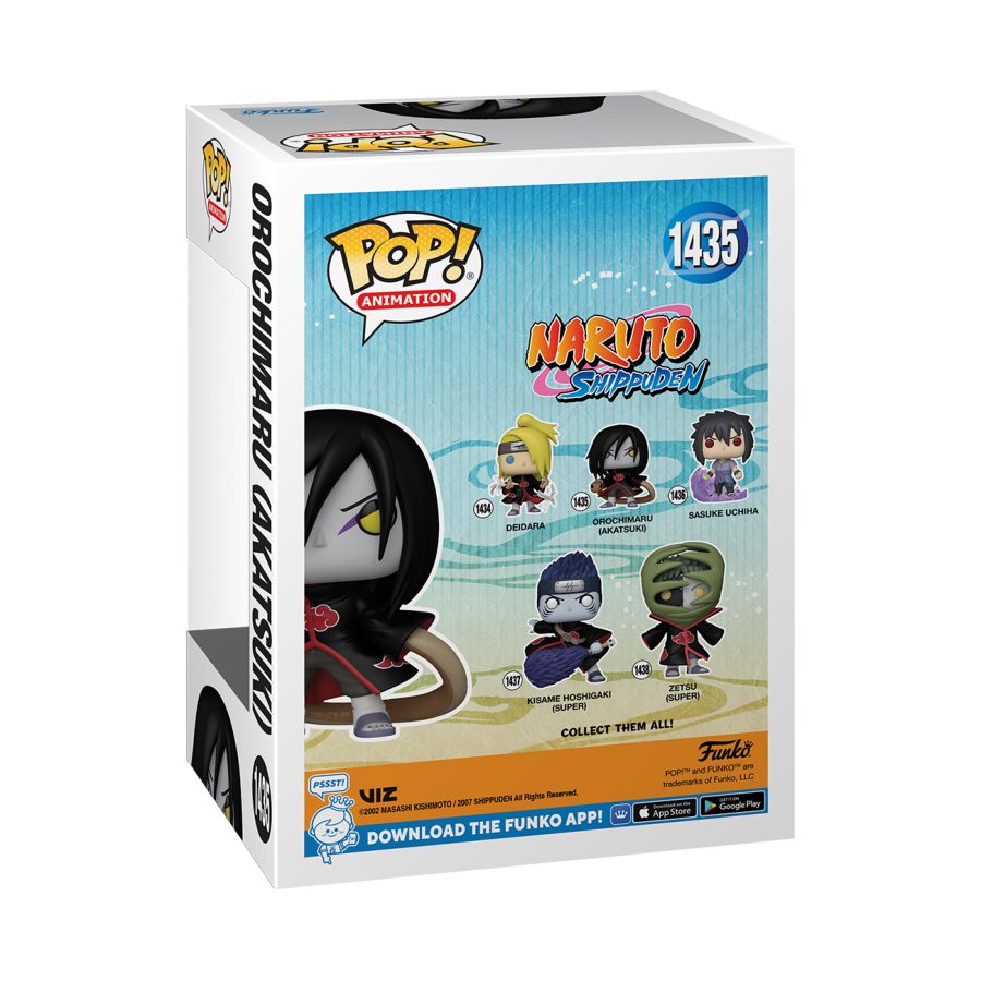 Pop Weasel - Image 3 of Naruto - Orochimaru (Akatsuki) Pop! Vinyl - Funko - Pop Vinyl - Image - Pop Weasel