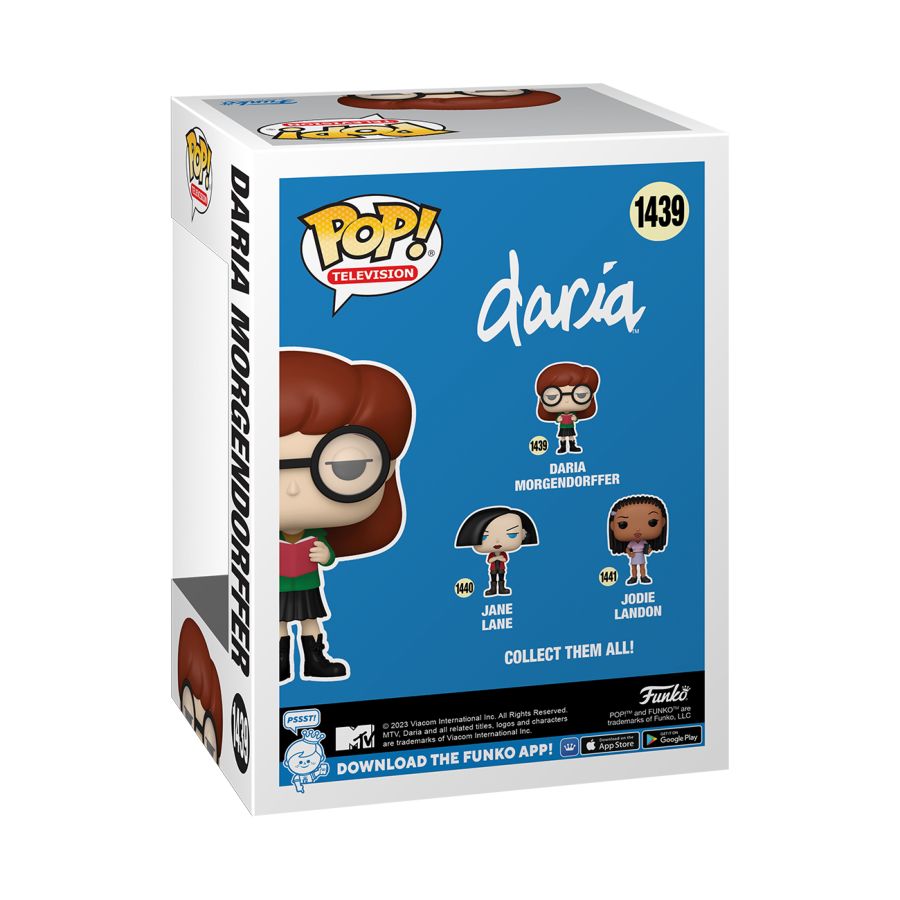 Pop Weasel - Image 3 of Daria - Daria Morgendorffer Pop! Vinyl - Funko - Pop Vinyl - Image - Pop Weasel