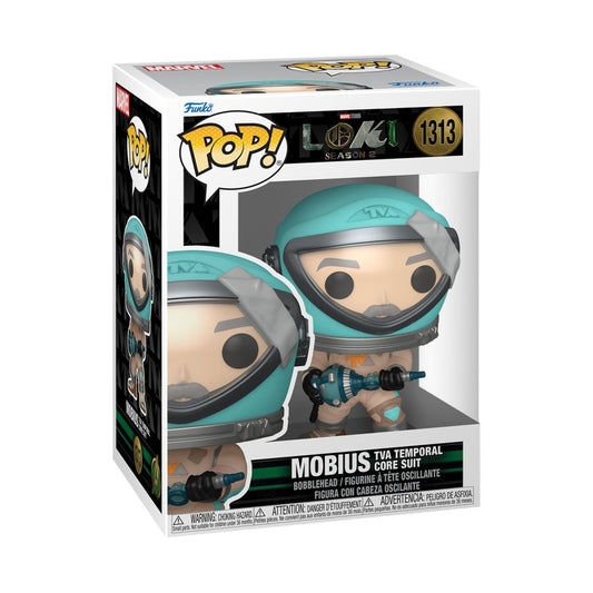 Pop Weasel - Image 2 of Loki (TV) - Mobius with TVA Temporal Core Suit Pop! Vinyl - Funko