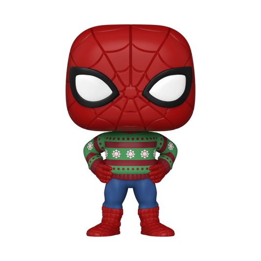 Pop Weasel Image of Marvel Comics - Spider-Man Holiday Sweater Pop! Vinyl - Funko