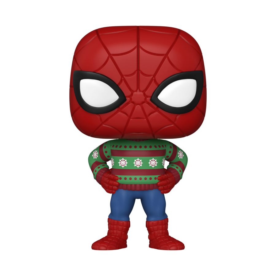 Pop Weasel Image of Marvel Comics - Spider-Man Holiday Sweater Pop! Vinyl - Funko - Pop Vinyl - Image - Pop Weasel