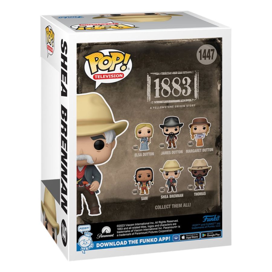 Pop Weasel - Image 3 of 1883 - Shae Brennan Pop! Vinyl - Funko - Pop Vinyl - Image - Pop Weasel