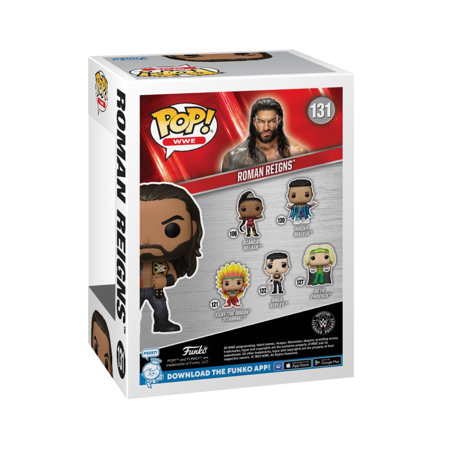 Image Pop Weasel - Image 3 of WWE - Roman Reigns with Belts Pop! Vinyl - Funko - Pop Vinyl - Image - Pop Weasel